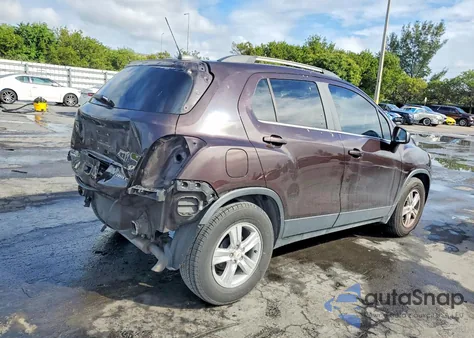 2015 Chevrolet Trax 1Lt from USA, damaged, VIN KL7CJLSBXFB212053